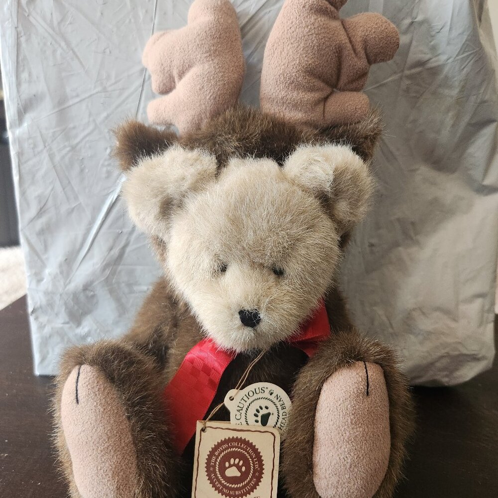 "Moxley Mooselkins" *Retried* Boyds Bears Moose - Very Rare QVC Exclusive